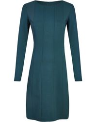 Daniel Hechter Modisches Kleid mit Ziernähten - Grün