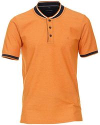 CASA MODA - Poloshirt orange regular fit (1-tlg) - Lyst