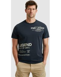 PME LEGEND - T-Shirt mit All-Over Print - Lyst