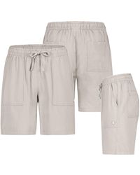 Sublevel - Bermudas Eight2nine Leinen Short Shorts bermuda leite Sommer Freizeit - Lyst