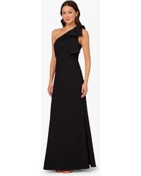 Adrianna Papell - Abendkleid Stretch Crepe Long Dress Abend, Formell, Anlass, Hochzeit, Party - Lyst