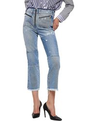 DIESEL - D-Earlie 069GV 7/8 Jeans Bootcut - Lyst