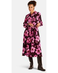 LIEBLINGSSTÜCK - Hemdblusenkleid Ihanal Aus Viskose - Lyst