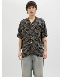 Jack & Jones - Kurzarmhemd JJEJEFF TROPICAL AOP RESORT SHIRT SS SN mit All-Over Print - Lyst