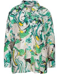 Rich & Royal - Langarmbluse Bedruckte Oversize Bluse aus Viskose - Lyst