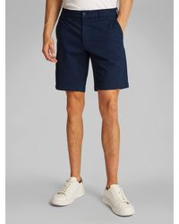 Calvin Klein - Chinoshorts MODERN TWILL SLIM CHINO SHORT mit Logo-Patch - Lyst