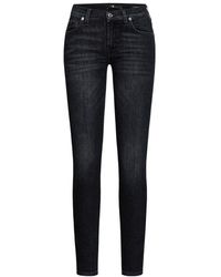 7 For All Mankind - Fit- Jeans THE SKINNY SLIM ILLUSION - Lyst