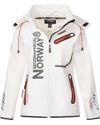 GEOGRAPHICAL NORWAY - Softshelljacke Outdoor Windbreaker Regen Funktions Jacke RN - Lyst