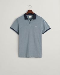 GANT - Oxford Piqué Poloshirt - Lyst