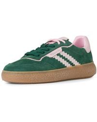 Tamaris - Plateausneaker, Freizeitschuh, Halbschuh, Schnürschuh Mit Kontrastbesatz - Lyst