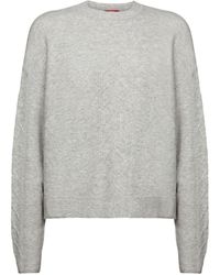 Edc By Esprit - Rundhalspullover Sweaters - Lyst