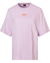 BOSS - ORANGE T-Shirt C_Eboyfriend Premium mode mit großem BOSS Logodruck - Lyst