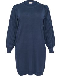 Kaffe - Strickkleid Kleid KCjessie Große Größen - Lyst