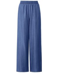 Rich & Royal - Stoffhose Pants, denim blue - Lyst