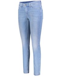 M·a·c - Stretch-Jeans DREAM SKINNY baby blue wash 5402-90-0355L D489 - Lyst