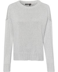 MARC AUREL - Rundhalspullover aus Lurex-Mix - Lyst