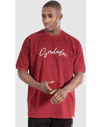 Smilodox - T-Shirt Brolin Oversize, 100% Baumwolle - Lyst