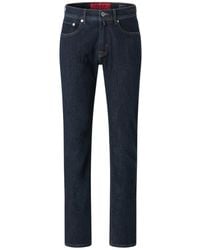 Pierre Cardin - 5-Pocket-Jeans LYON VOYAGE dark blue rinsed denim 38915 7701.02 - Lyst