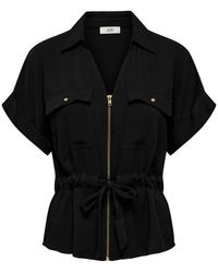 ONLY - Hemdbluse - Lyst