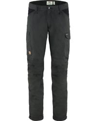 Fjallraven - Trekkinghose Kaipak Trousers GREY-BLACK - Lyst