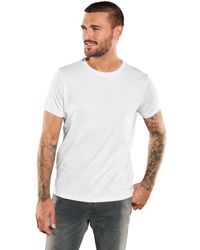 emilio adani - T- Basic-Shirt regular - Lyst