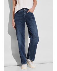 Street One - Regular-fit-Jeans QR Wide Leg.casualfit.hw.widel - Lyst
