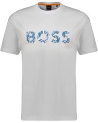 BOSS - T-Shirt TE_OCEAN (1-tlg) - Lyst