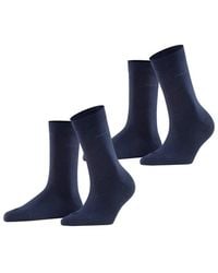 Esprit - Socken Basic Easy (2-Paar, 2 Paar) Ohne Einschneidendes Bündchen, Basic-Socke, Uni-Strümpfe Atmungsaktiv - Lyst