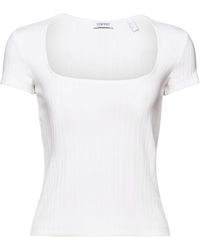 Esprit - T-Shirt mit Karree-Ausschnitt (1-tlg) - Lyst