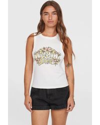 O'neill Sportswear - ' Tanktop O`NEILL Tank Top Summer Must Have Graphic Creme S - Lyst