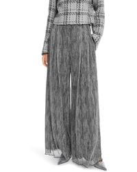Marc Cain - Jerseyhose "Dew Drop" Party Premium mode Hose Modell WOLIN aus Metallic-Jersey - Lyst