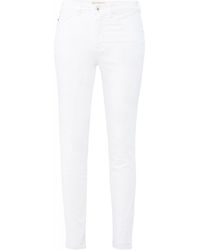 Salsa Jeans - Stretch- JEANS SECRET GLAMOUR PUSH IN CAPRI white 121088.0001 - Lyst