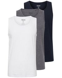 Solid - Tanktop Sdcasal (3-Tlg) 3Er Pack Tanktop - Lyst