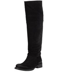 Felmini - Stiefel Veloursleder Stiefel - Lyst