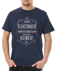 Urban Backwoods - Print- Ich Bin Elektriker T-Shirt Beruf Zunft Handwerk Meister Logo - Lyst