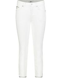 M·a·c - Stretch-Jeans RICH SLIM white denim 5755-90-0389L D010 - Lyst