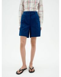 Thinking Mu - Bundfaltenhose Hemp Lia Shorts - Lyst