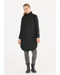 WEATHER REPORT - Steppweste Cassidy im langen, wärmenden und wasserabweisenden Design - Lyst
