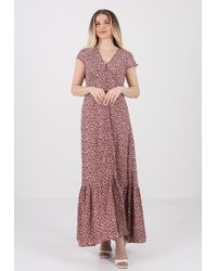 YC Fashion & Style - Sommerkleid Elegantes Viskose-Maxikleid mit floralem Muster Alloverdruck - Lyst