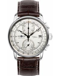 ZEPPELIN Chronograph »100 Jahre , 86701« made in Germany - Braun