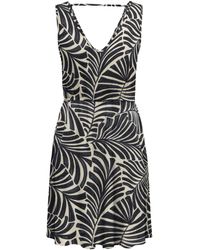ONLY - Minikleid ONLNOVA LIFE VIS SARA STRING DRESS AOP - Lyst