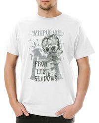 Urban Backwoods - Print- Manipulated Shadows T-Shirt Weiß Größe 3XL - Lyst
