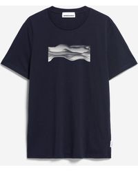 ARMEDANGELS - Print-Shirt JAAMES WAVY CLOUDS (1-tlg) empty - Lyst