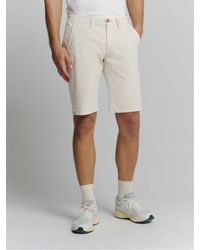 No Excess - Bermudas Short Chino Garment Dyed Twill Stretch - Lyst