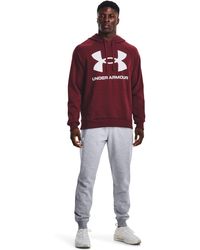 Under Armour - ® Kapuzensweatshirt UA RIVAL FLEECE BIG LOGO HD - Lyst