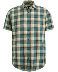 PME LEGEND - Kurzarmhemd Short Sleeve Shirt Ctn Slub Weave - Lyst