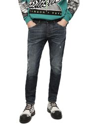 DIESEL - Sweatjeans Thommer-T 087AI Jogg Jeans Hose Regular Slim Skinny - Lyst