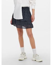 ONLY - Sommerrock ONLANN STAR LAYERED SMOCK SKIRT NOOS PTM - Lyst