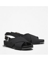 Timberland - Malibu Waves Basic Backstrap Sandal Sandale Aus Leder - Lyst