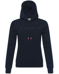 Rossignol - Kapuzensweatshirt W Logo Sweat Hood FL mit Markenschriftzug - Lyst